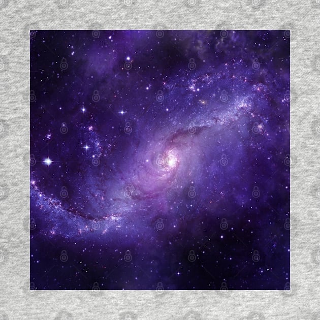 Purple Galaxy by ArtoTee